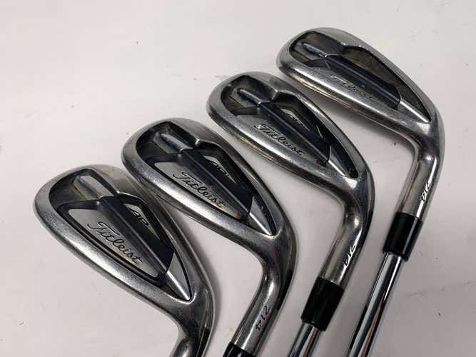 Titleist 714 AP1 Iron Set 7-GW True Temper XP 95 S300 Stiff Steel RH- Missing PW