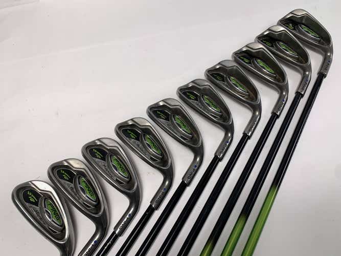 Ping Rapture V2 Iron Set 3-PW+GW+SW Blue Dot TFC 939 I Regular Graphite Mens RH