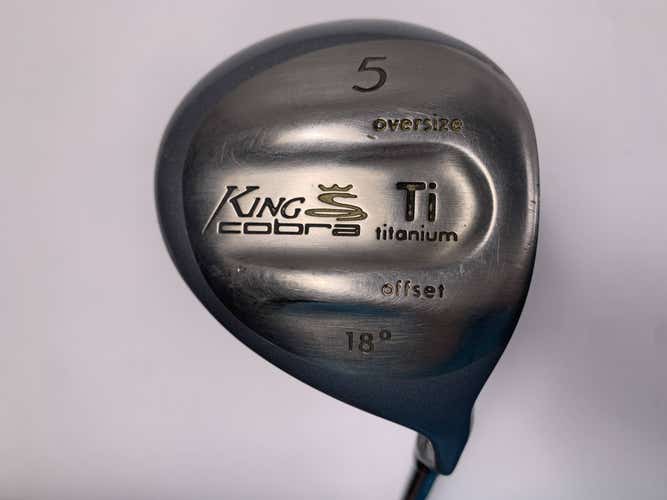 Cobra King Cobra Titanium 5 Fairway Wood 18* Ultra Light Regular Mens RH