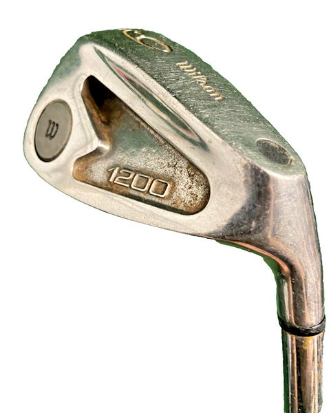 Wilson Golf 1200 9 Iron Countertorque Men's RH  Regular Steel 35.5" Nice Grip