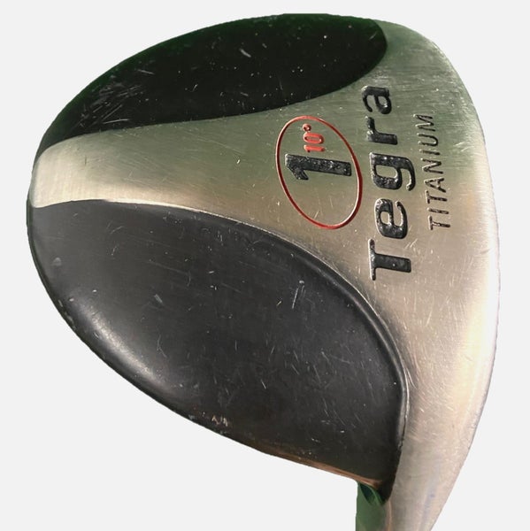 Hippo Golf Tegra Titanium Driver 10* Men's RH Regular Graphite 45" HC New Grip