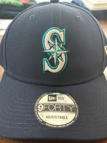 SEATTLE MARINERS New Era 9FORTY Hat Adult One Size —Adjustable NWT
