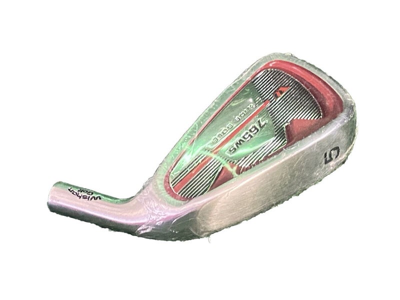Wishon Golf 765WS Wide Sole 5 Iron 24* RH Head Only Component In Wrapper