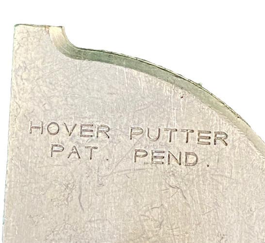 Hover Putter RH Patent Pending Super Thin Face Super Light Weight 13 Oz 33.5"