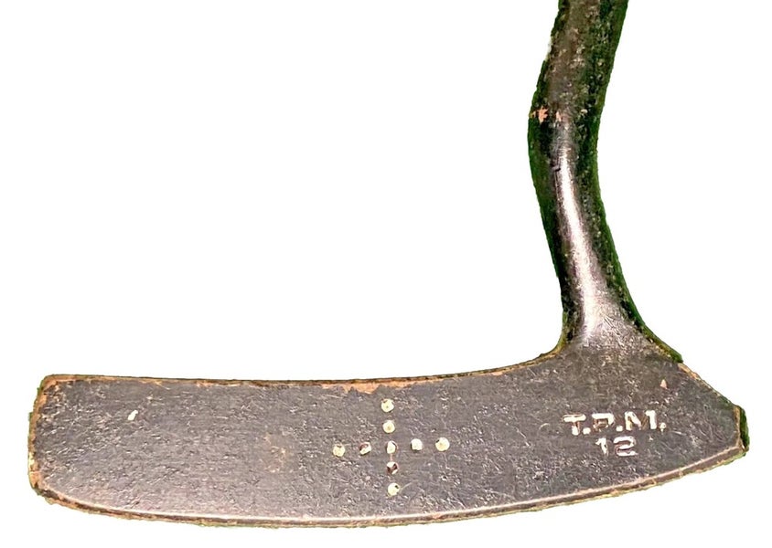 Spalding T.P.M. 12 Precision Ground Putter RH Steel 34.5" Vintage Factory Grip