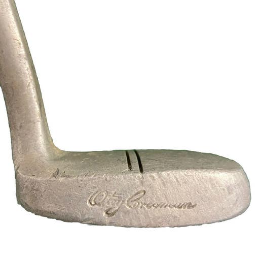 Otey Crisman 164H Hickory Shaft Putter 34.5" Leather Grip RH Great Vintage Club