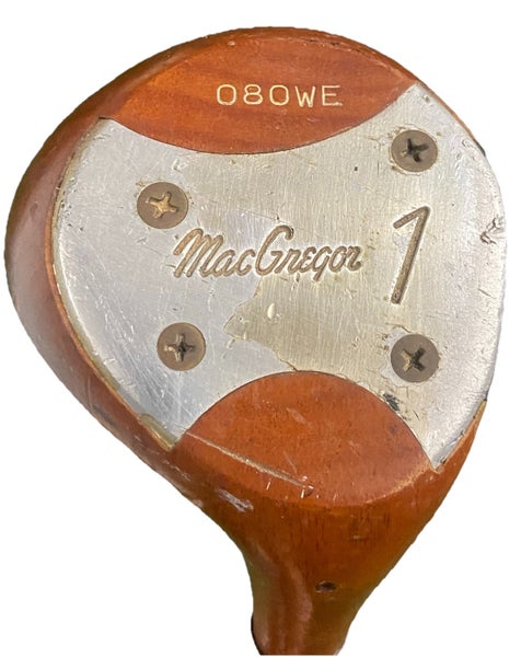 Jack Nicklaus Crown MacGregor Persimmon RH Driver 080WE TruAction B Steel 43" HC