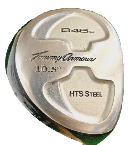 Tommy Armour 845s HTS Driver 10.5* Men's RH UST Regular Graphite 43.5" Nice Grip