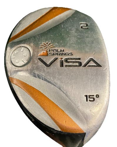 Palm Springs Visa 2 Hybrid 15 Men's RH Stiff Graphite 40.5" Nice Original Grip