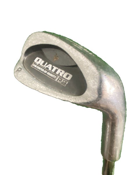 Dunlop Quatro Pitching Wedge RH P2 LCG Stiff Steel 35.75" Factory Grip