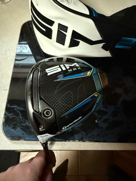 TaylorMade SIM2 Max Left Hand Driver Stiff Flex 10.5 Loft (Used)