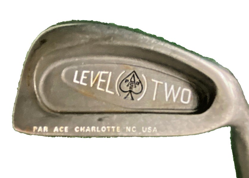 Level Two Par Ace Of Spades 2 Iron Men's RH Spectre Stiff Steel 39.5" Nice Club