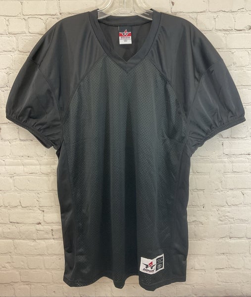 Alleson Athletic Youth 100% Polyester Mesh Football Jersey Black XXL 2XL