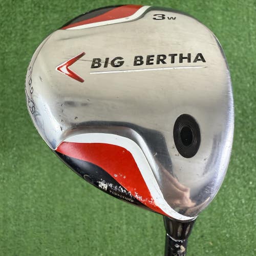 Callaway Big Bertha 2007 3 Fairway Wood Graphite Stiff Flex 70g Right Handed
