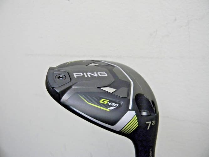 9.9999 COND PING G430 MAX FAIRWAY WOOD # 7 21*  ALTA QUICK 45g SENIOR FLEX W HC