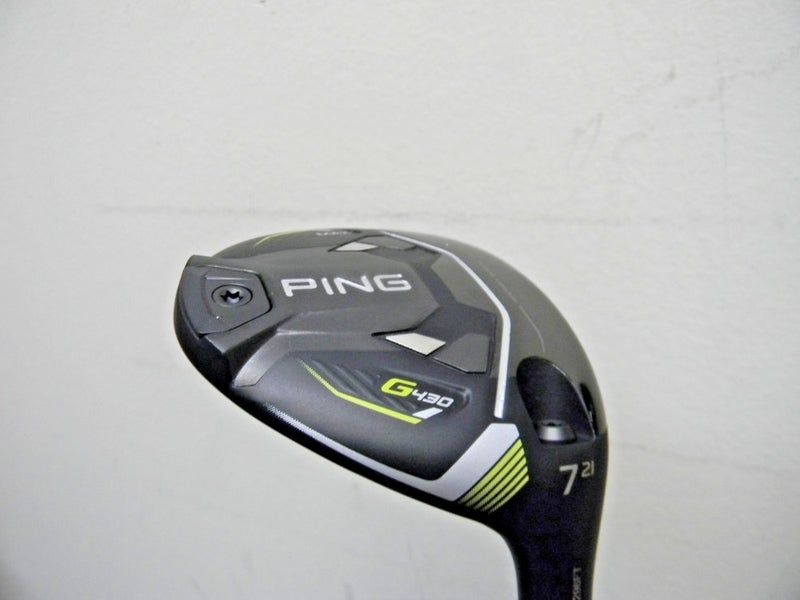 9.9999 COND PING G430 MAX FAIRWAY WOOD # 7 21*  ALTA QUICK 45g SENIOR FLEX W HC