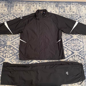 BlackMen's Warrior Rain Suit (Used) Jacket 3XL Pants 2XL