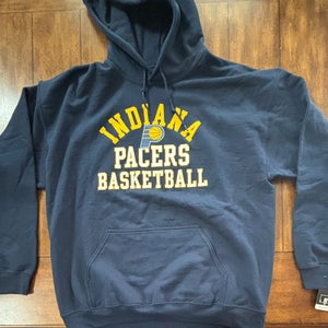 Indiana Pacers Hoodie Adult Large  NBA Basketball Sweatshirt Pullover NWT