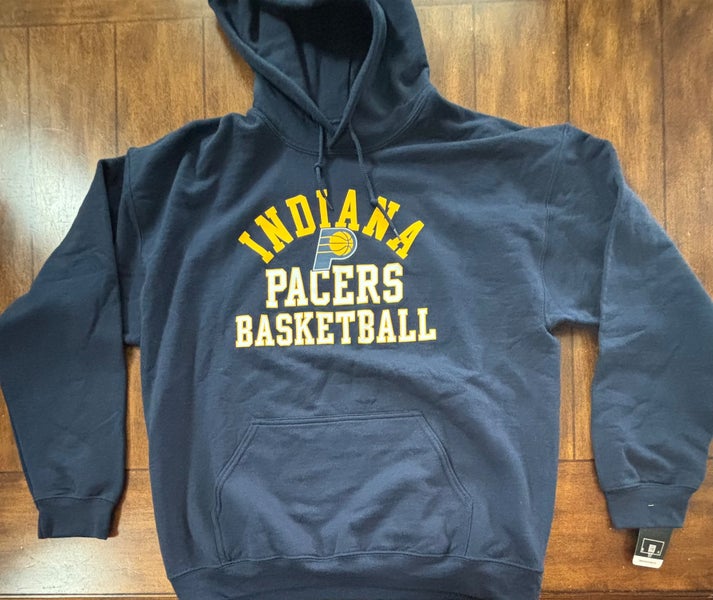 Indiana Pacers Hoodie Adult Large  NBA Basketball Sweatshirt Pullover NWT