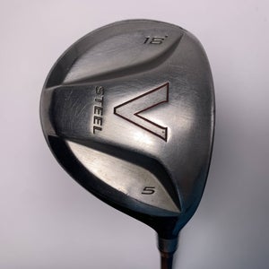 TaylorMade V Steel 5 Fairway Wood 18* Ultralite Regular Graphite Mens RH