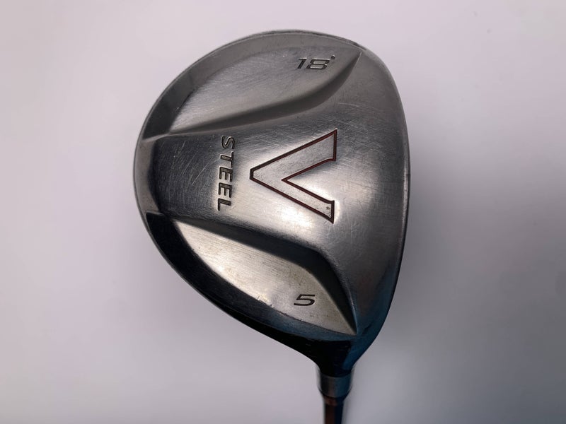 TaylorMade V Steel 5 Fairway Wood 18* Ultralite Regular Graphite Mens RH