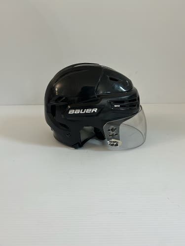 Used Black Medium Bauer Re-Akt Pro Stock Helmet