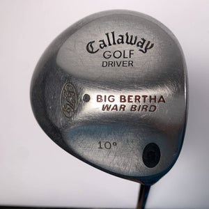 Callaway Big Bertha Warbird Driver 10* RCH 96 Regular Graphite Mens RH