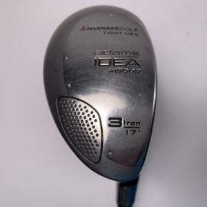 Adams Idea i-Wood 3 Hybrid 17* Aldila Womens Ladies Graphite Womens RH