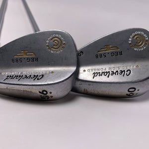 Cleveland 588 Tour Satin Chrome Wedge Set 56* 14 60* 12 Tour Concept Mens RH