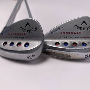 Callaway MD3 Milled Chrome S-Grind Wedge Set 56* 10 60* 9 DG S300 Wedge Mens RH