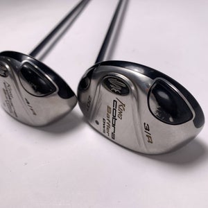 Cobra Baffler DWS 2008 3 & 4 Hybrid Set 20* 23* Aldila VS Proto HL Mens RH