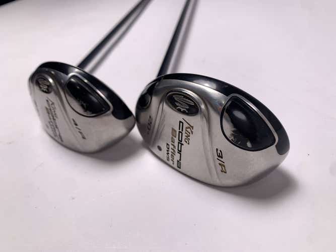 Cobra Baffler DWS 2008 3 & 4 Hybrid Set 20* 23* Aldila VS Proto HL Mens RH
