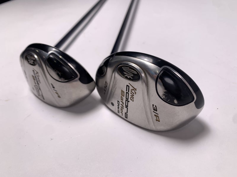 Cobra Baffler DWS 2008 3 & 4 Hybrid Set 20* 23* Aldila VS Proto HL Mens RH