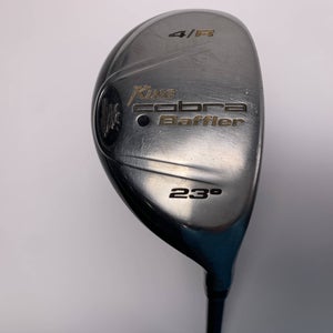 Cobra Baffler 2005 4 Hybrid 23* Aldila NV HL 65g Stiff Graphite Mens RH