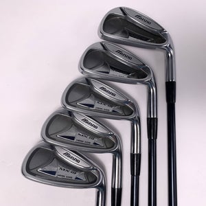 Mizuno MX 19 Iron Set 5-9 Exsar IS2 Regular Graphite Mens RH Oversize Grips