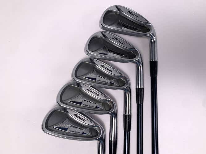 Mizuno MX 19 Iron Set 5-9 Exsar IS2 Regular Graphite Mens RH Oversize Grips
