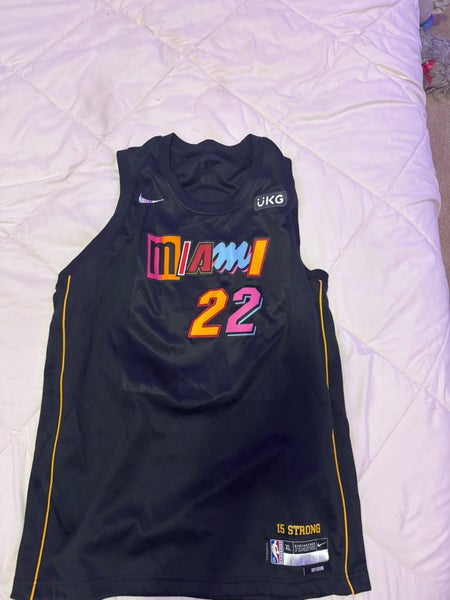 Jimmy butler youth extra large Miami heat 75th anniversary jersey