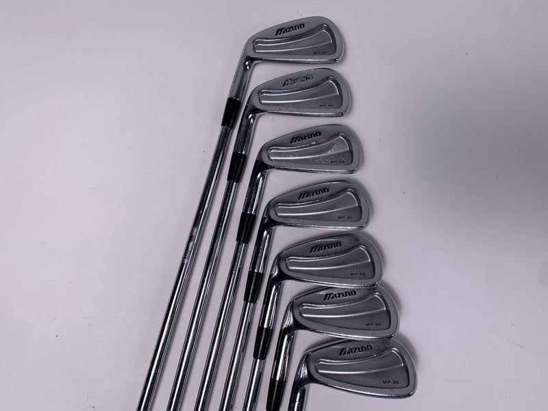 Mizuno MP 30 Iron Set 4-PW True Temper Dynamic Gold S300 Stiff Steel Mens LH