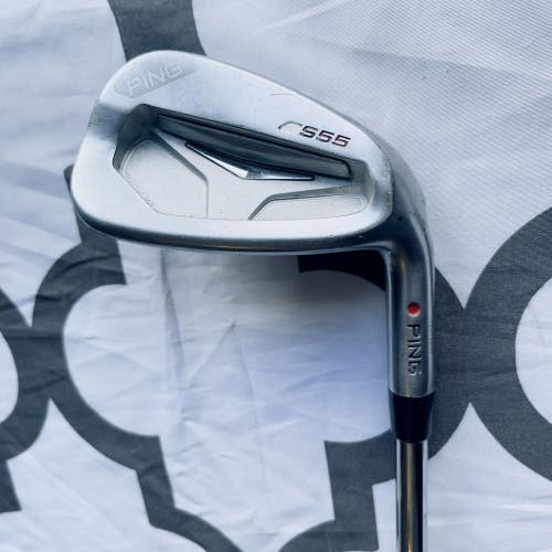 Ping S55 Red Dot Mens Right Handed Pitching Wedge Golf Club