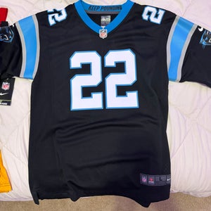 Blue Large Christian McCaffrey Boys Nike Jersey (Used)