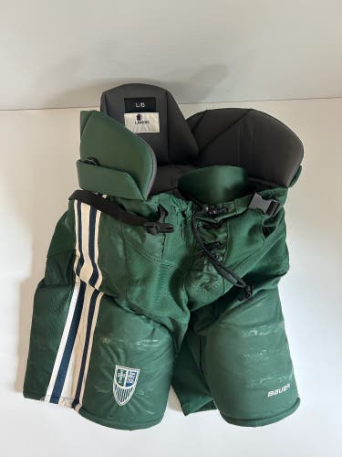 Used Green Senior Large Bauer Nexus Custom Pro Hockey Pants Pro Stock