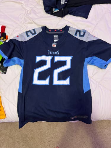 Blue Large Boys Nike Jersey (Used)
