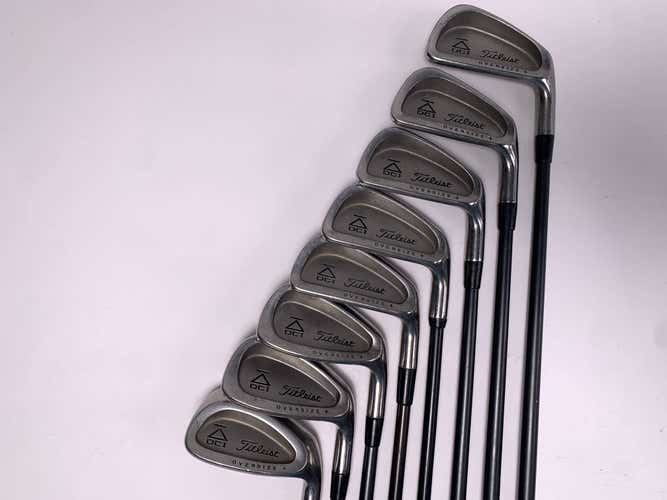 Titleist DCI Black Oversize + Iron Set 3-PW Select Regular Graphite Mens RH