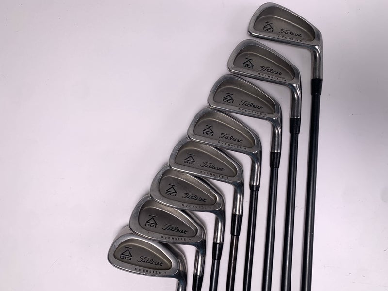 Titleist DCI Black Oversize + Iron Set 3-PW Select Regular Graphite Mens RH