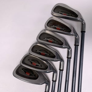 Callaway Big Bertha 1996 Iron Set 5-PW+SW RCH 90 Regular Graphite RH- No 8 Iron