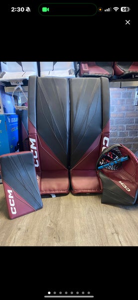 34"  CCM Axis XF Pro Regular Goalie Full Set (Used)