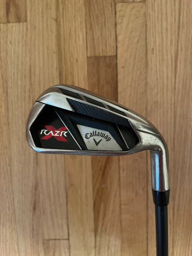 Callaway Razr X Right Handed Iron Set Regular Flex Graphite Shaft (Used)