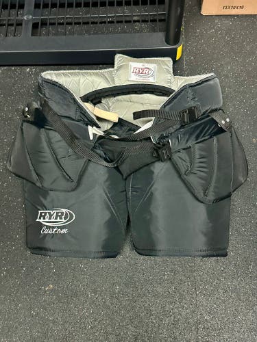 CUSTOM RYR HOCKEY GOALIE PANTS with INTERNAL BELT (Size 58)