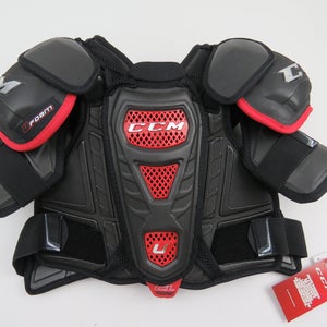 CCM U+ CL Crazy Light NHL Pro Stock Hockey Player Shoulder Pads Senior Small