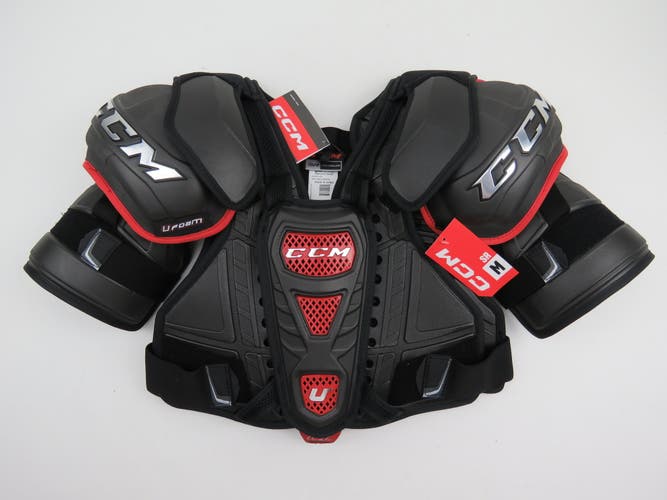 CCM U+ CL Crazy Light NHL Pro Stock Hockey Player Shoulder Pads Senior Medium